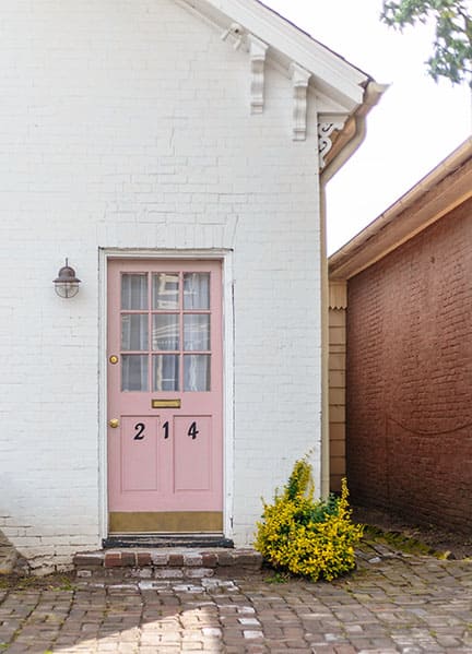 Image of a door to a home